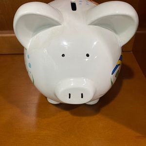 Vintage Boys Piggy Bank Sea theme